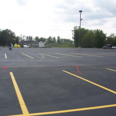 Sealcoating, Crack Sealing and Line Striping at L and M